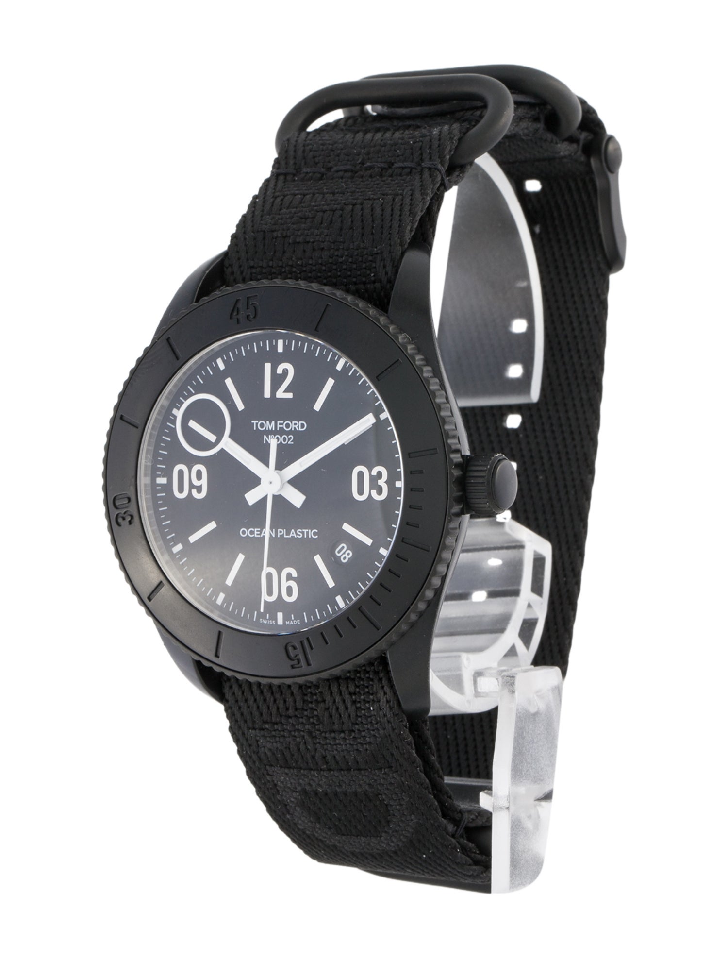 Tom Ford 002 Ocean Plastics Sport Watch - TFT002027 | The RealReal