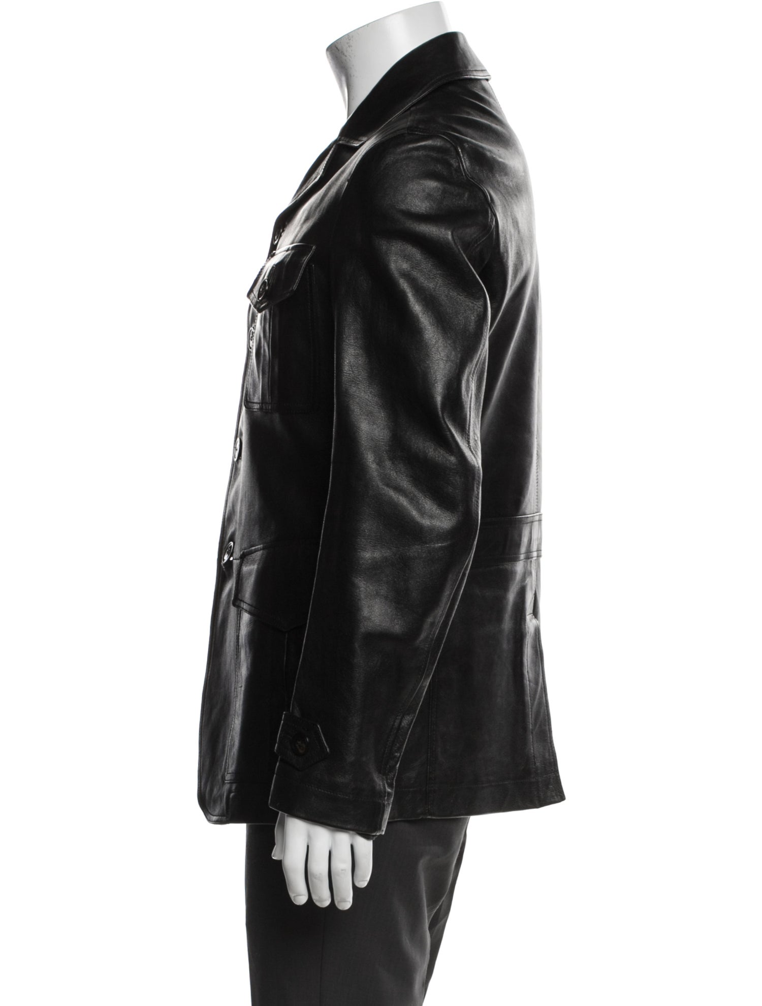 Tom Ford Lambskin Peacoat