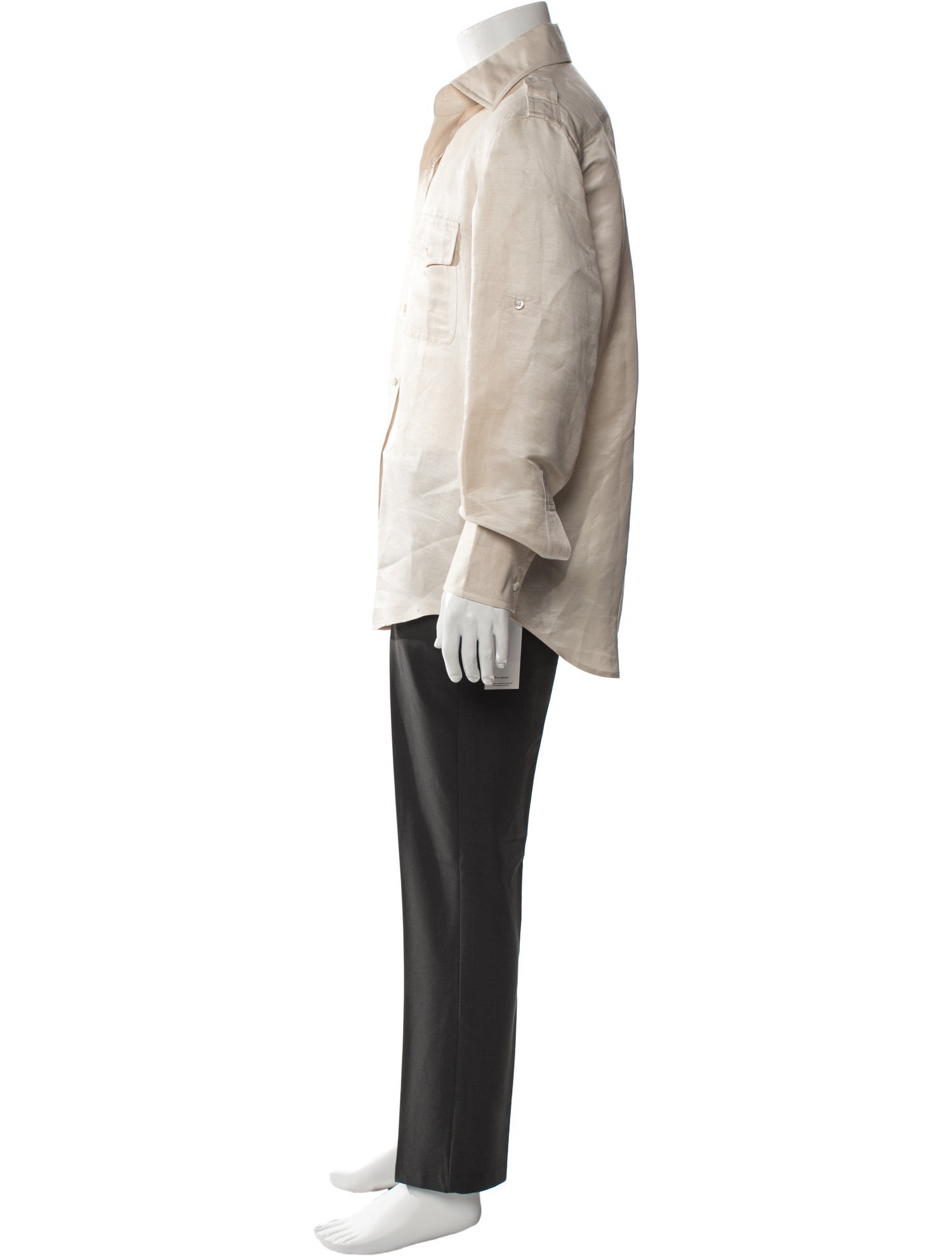 Tom Ford Linen Long Sleeve Shirt