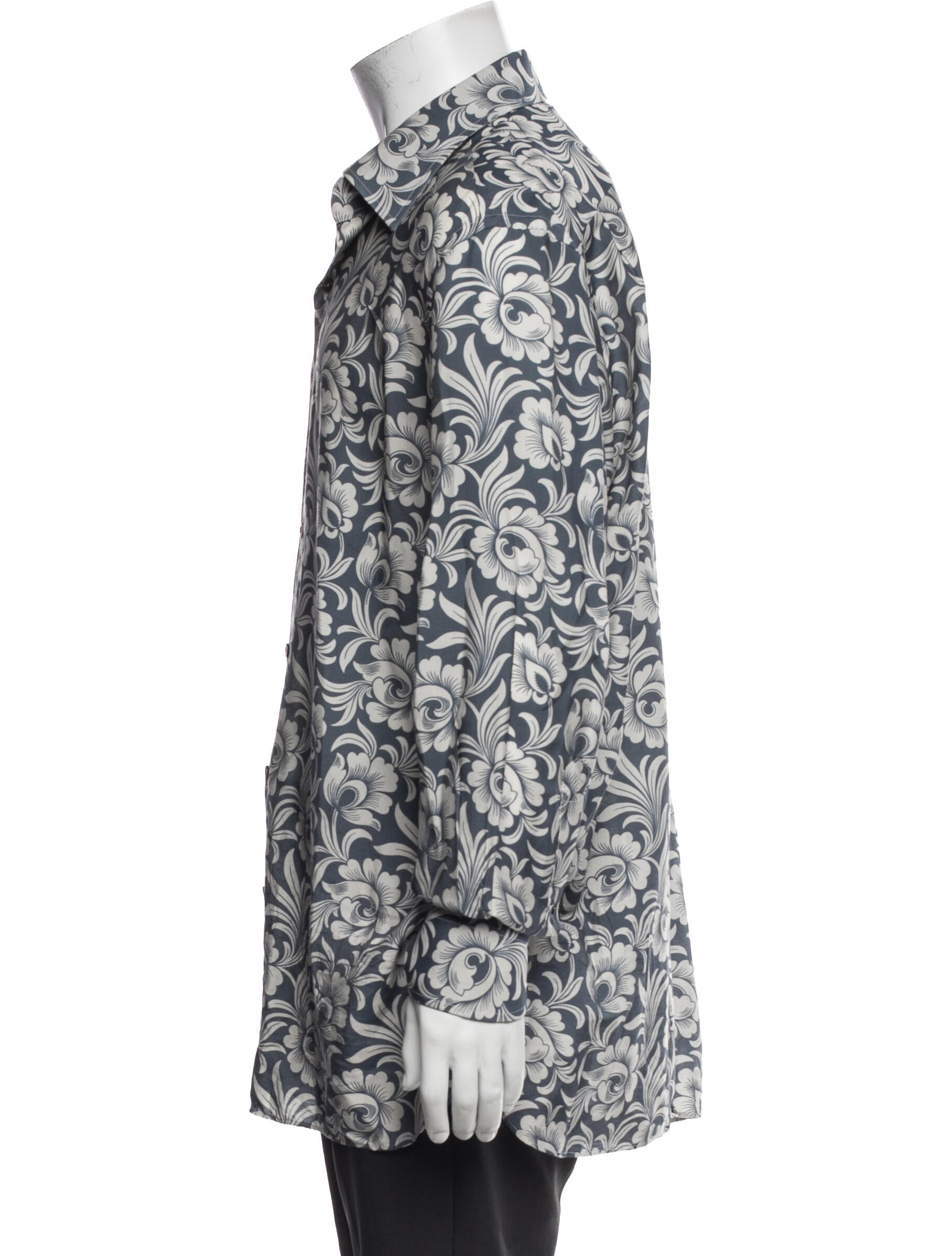 Tom Ford Printed Long Sleeve Shirt