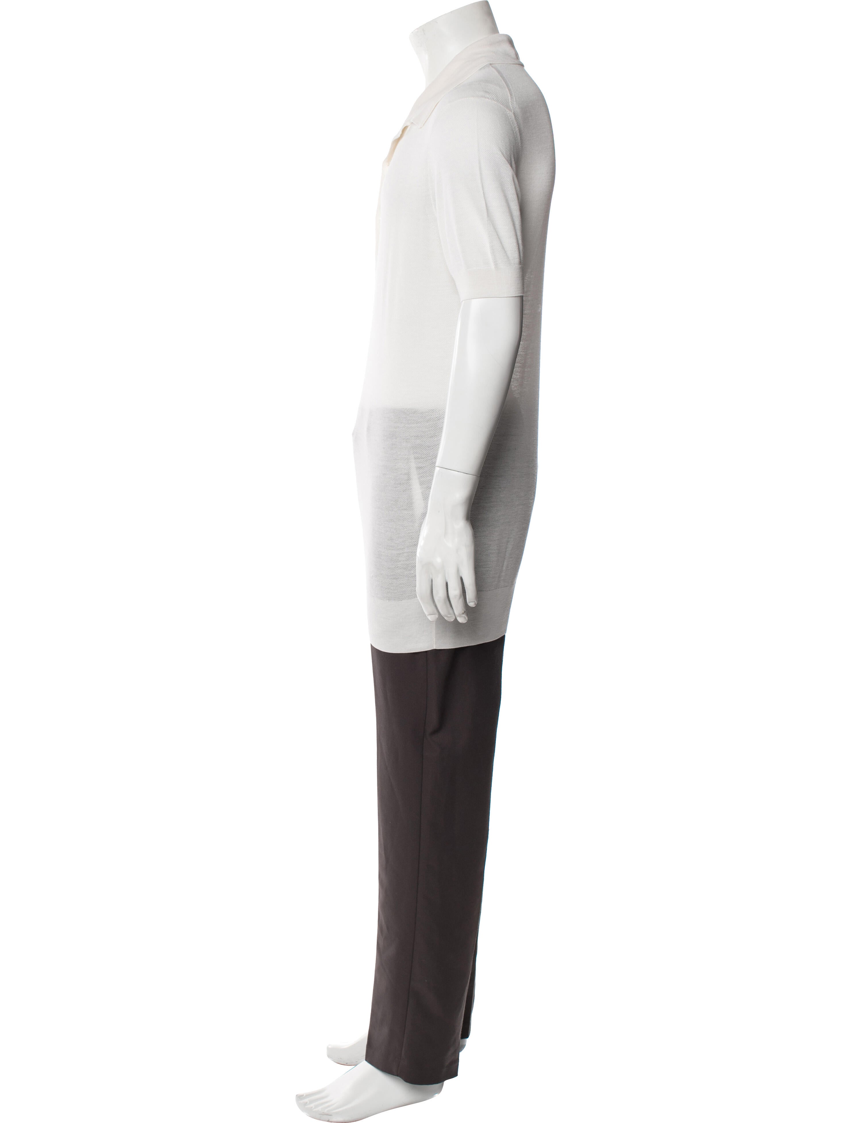 Tom Ford Silk Collar Polo Shirt