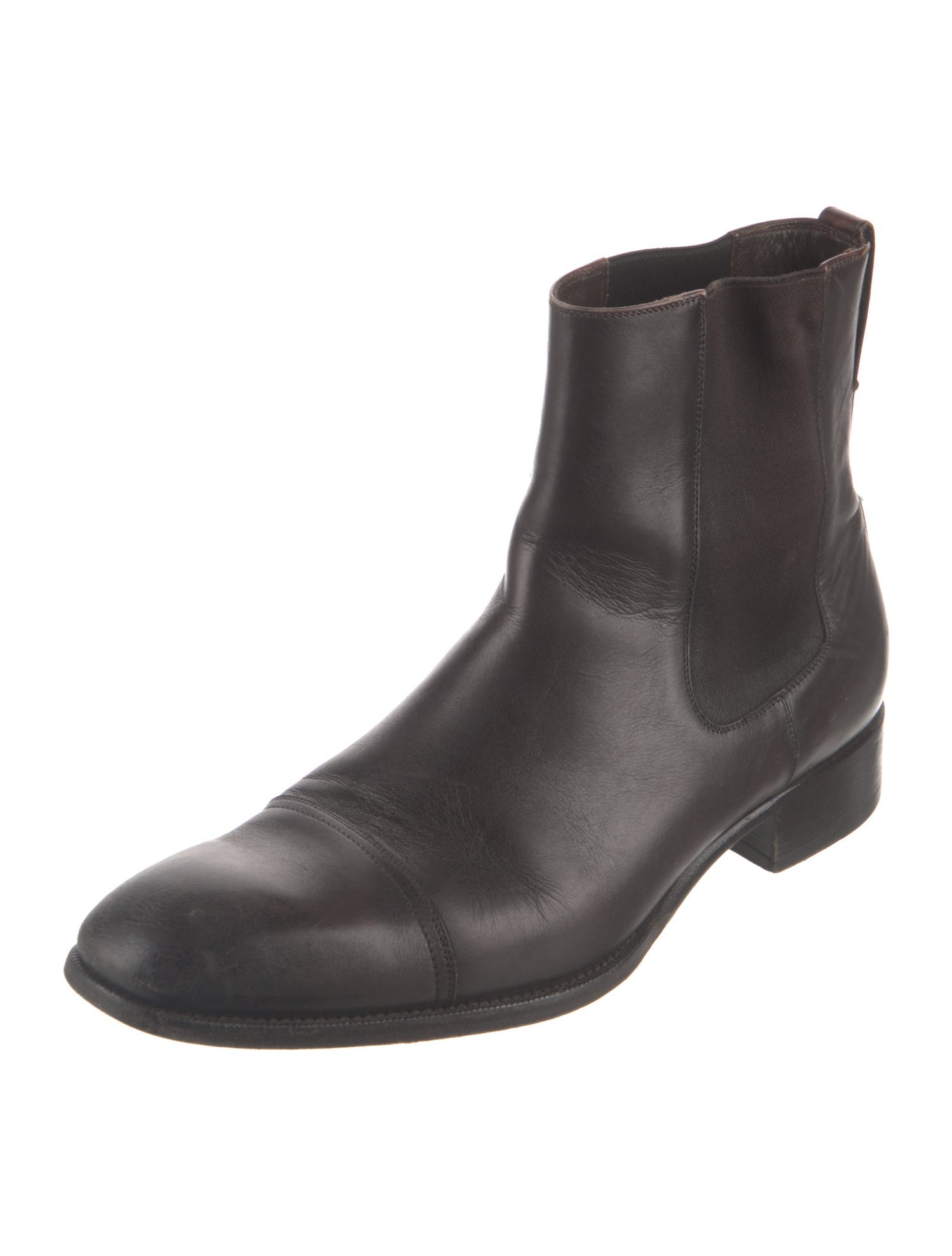 Tom Ford Leather Chelsea Boots