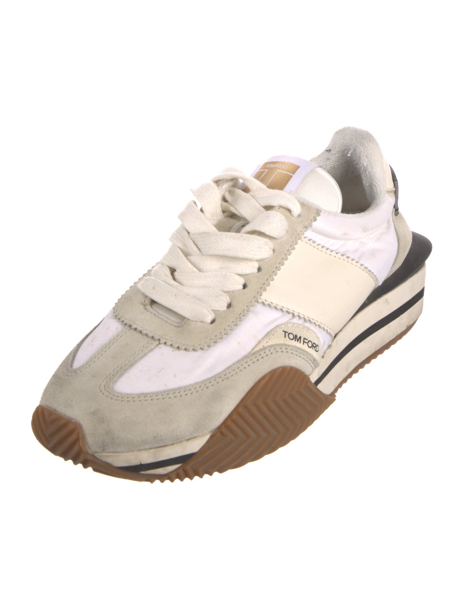 Tom Ford Neoprene Printed Athletic Sneakers