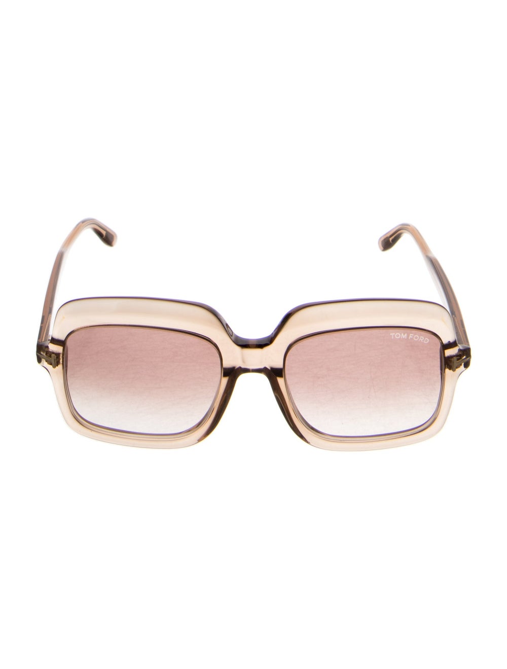Tom Ford Square Tinted Sunglasses