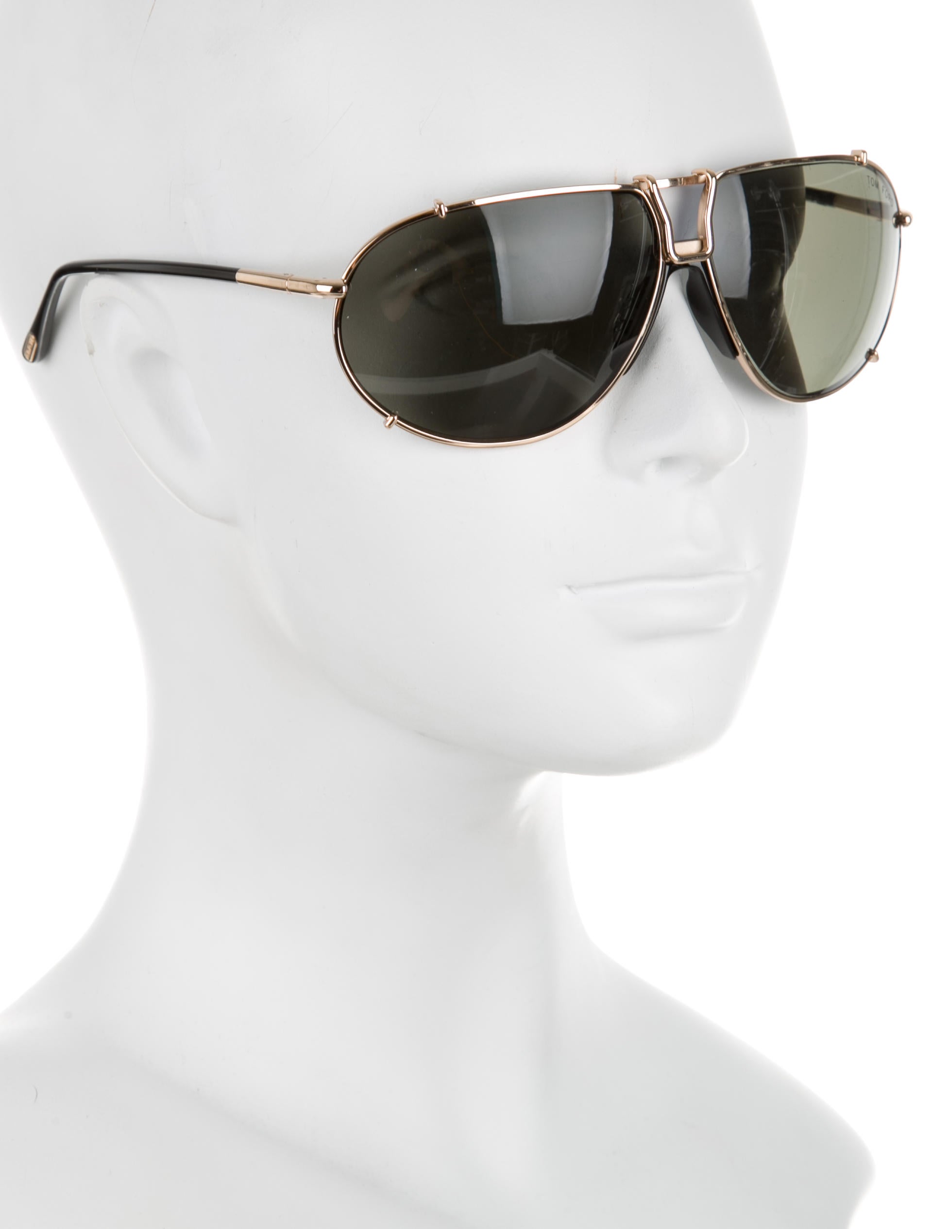 Tom Ford Classic Aviator Sunglasses Accessories TOM25211 The RealReal
