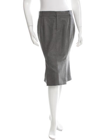 Tom Ford Wool Pencil Skirt w/ Tags