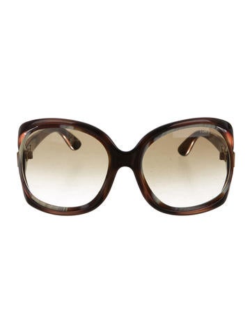 Tom Ford Jaquelin Square Sunglasses