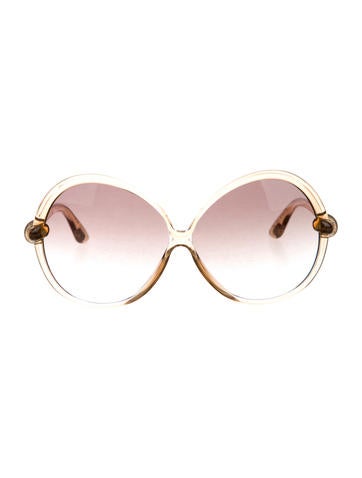 Tom Ford Nicole Round Sunglasses