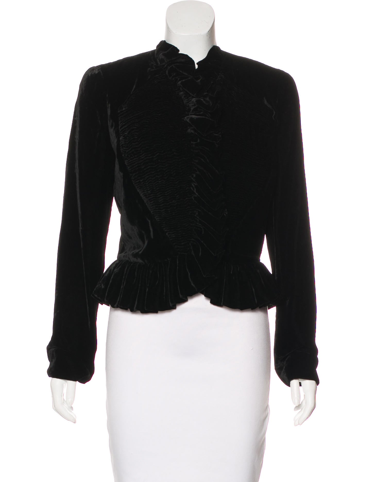 tom ford velvet coat
