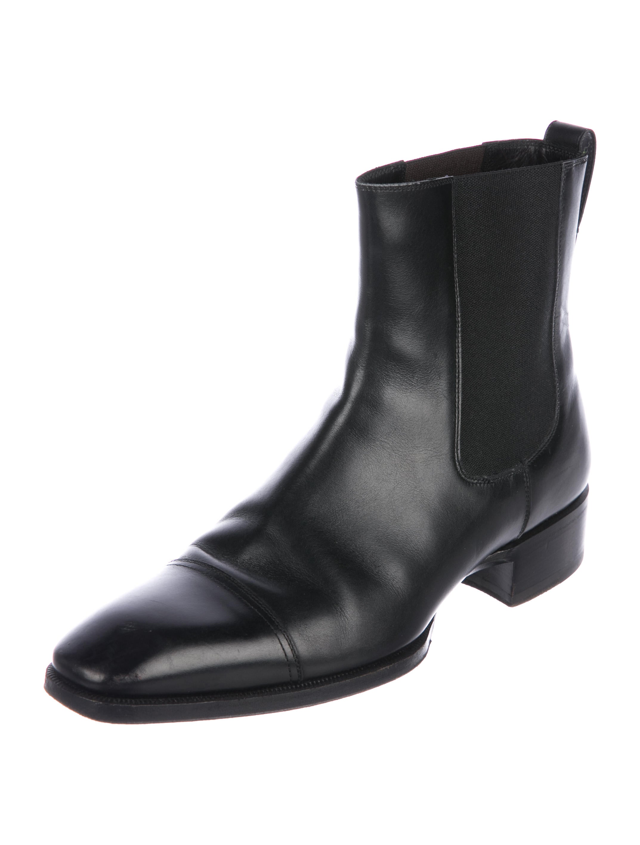 Tom Ford Leather Chelsea Boots
