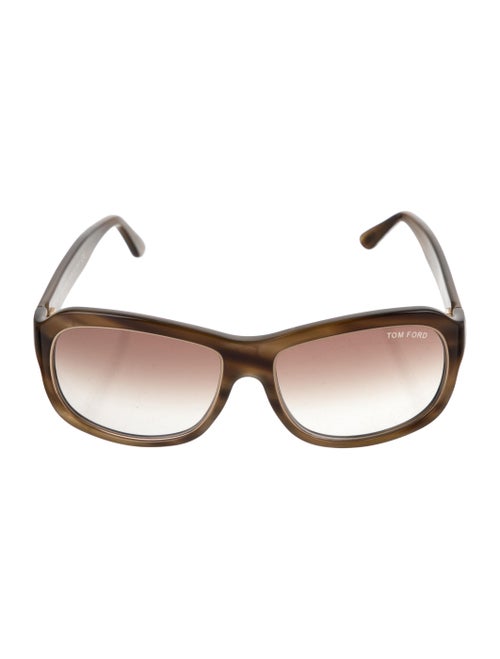 Tom Ford David Acetate Sunglasses Brown