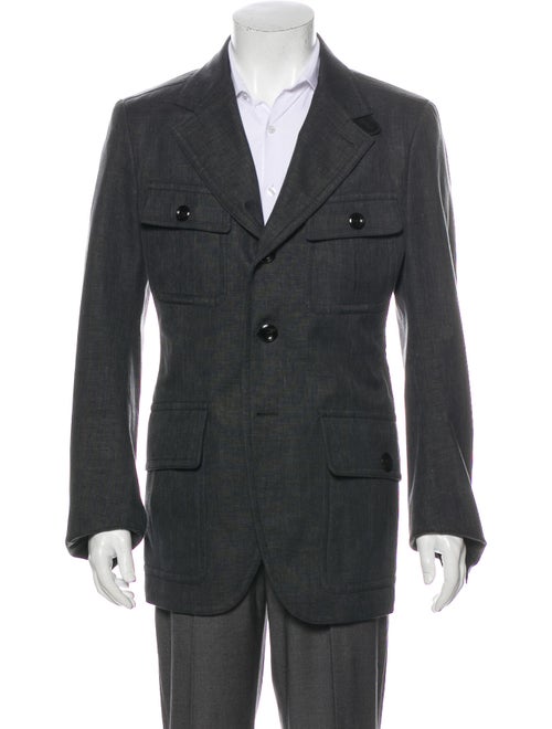 Tom Ford Linen Jacket Grey