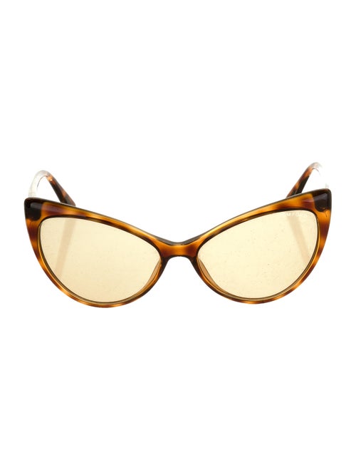 Tom Ford Anastasia Cat-Eye Sunglasses Brown