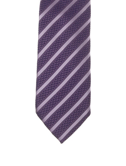 Tom Ford Stripe Silk Tie multicolor