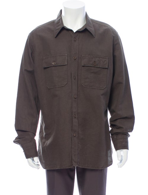 Tom Ford Long Sleeve Shirt Green