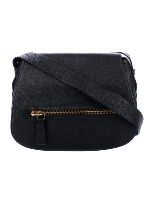 Tom Ford Jennifer Saddle Bag Black
