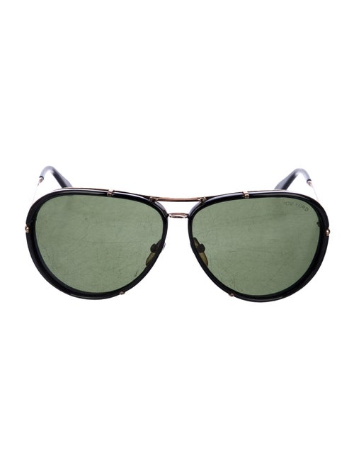 Tom Ford Cyrille Aviator Sunglasses Gold
