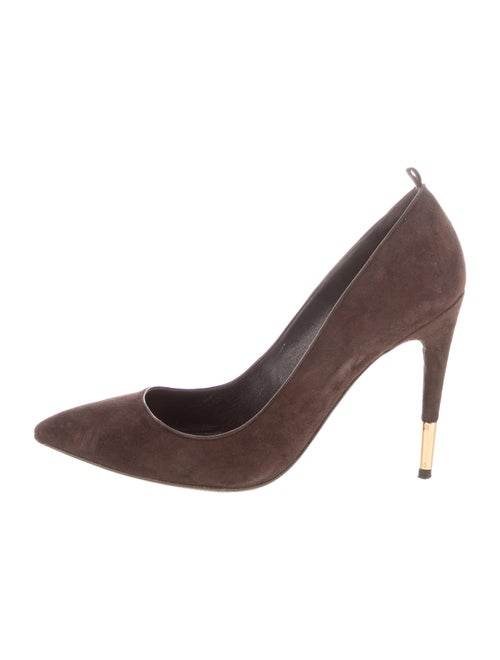 Tom Ford Suede Pumps Brown