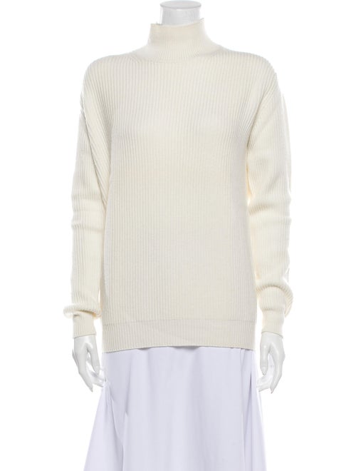Tom Ford Cashmere Turtleneck Sweater White