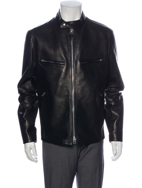 Tom Ford Leather Jacket Black