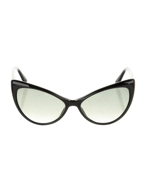 Tom Ford Anastasia Cat-Eye Sunglasses Black