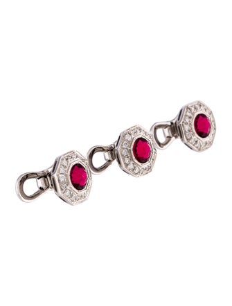 Tom Ford Diamond & Crystal Shirt Studs