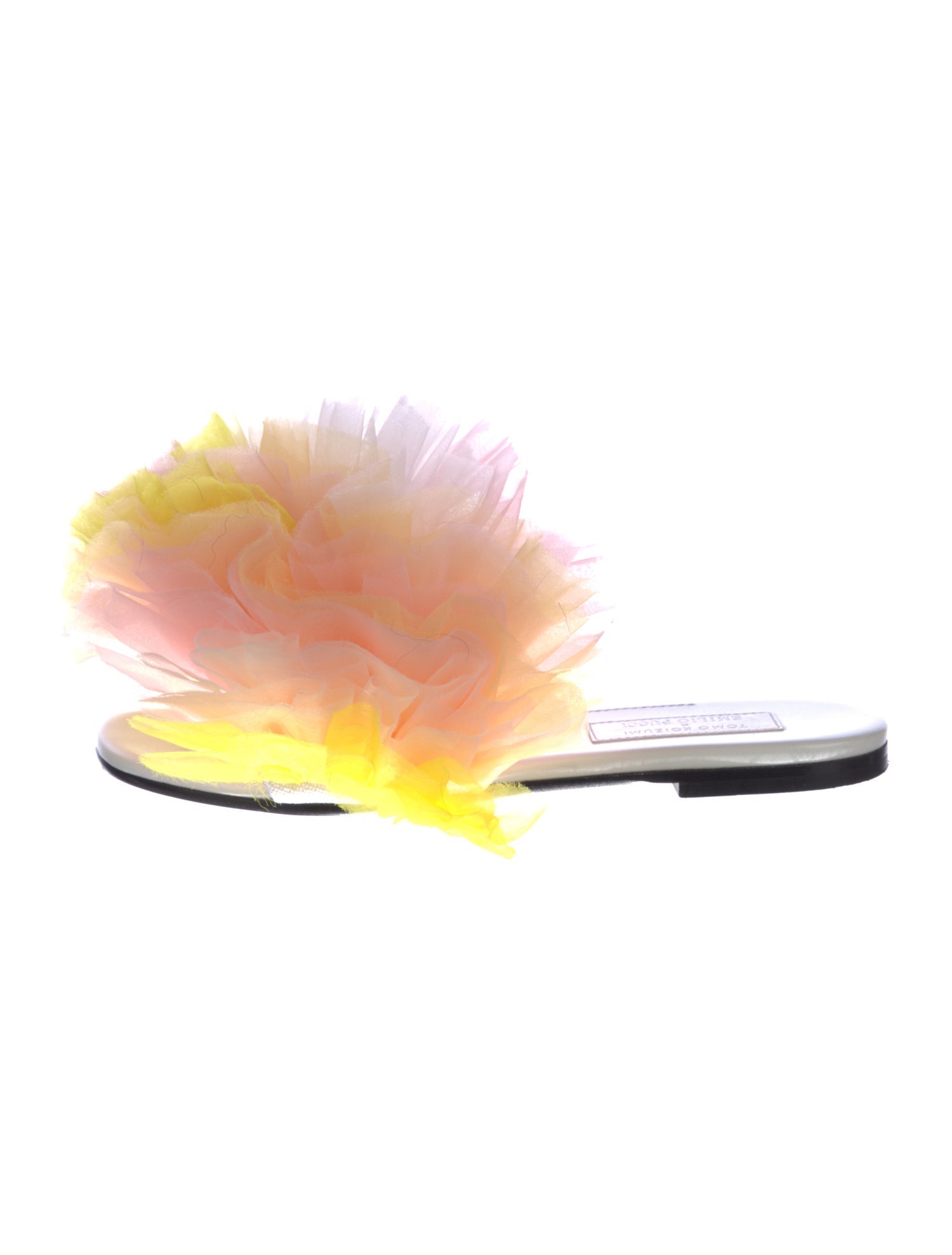 Tomo Koizumi x Emilio Pucci Silk Slides