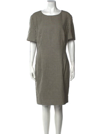 Tomasz Starzewski Virgin Wool Knee-Length Dress