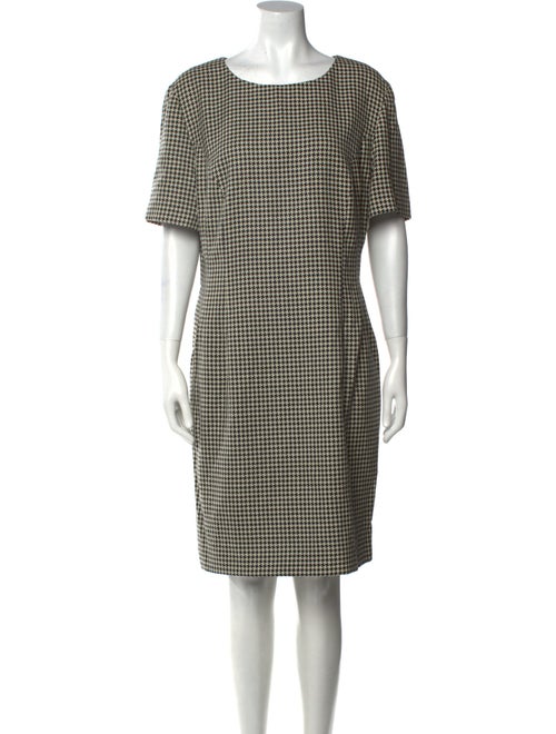Tomasz Starzewski Virgin Wool Knee-Length Dress