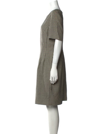 Tomasz Starzewski Virgin Wool Knee-Length Dress