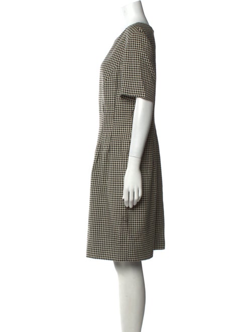 Tomasz Starzewski Virgin Wool Knee-Length Dress