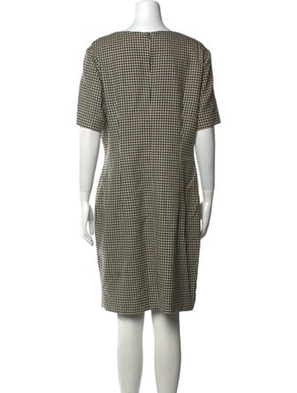Tomasz Starzewski Virgin Wool Knee-Length Dress