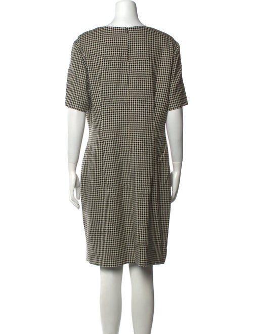 Tomasz Starzewski Virgin Wool Knee-Length Dress