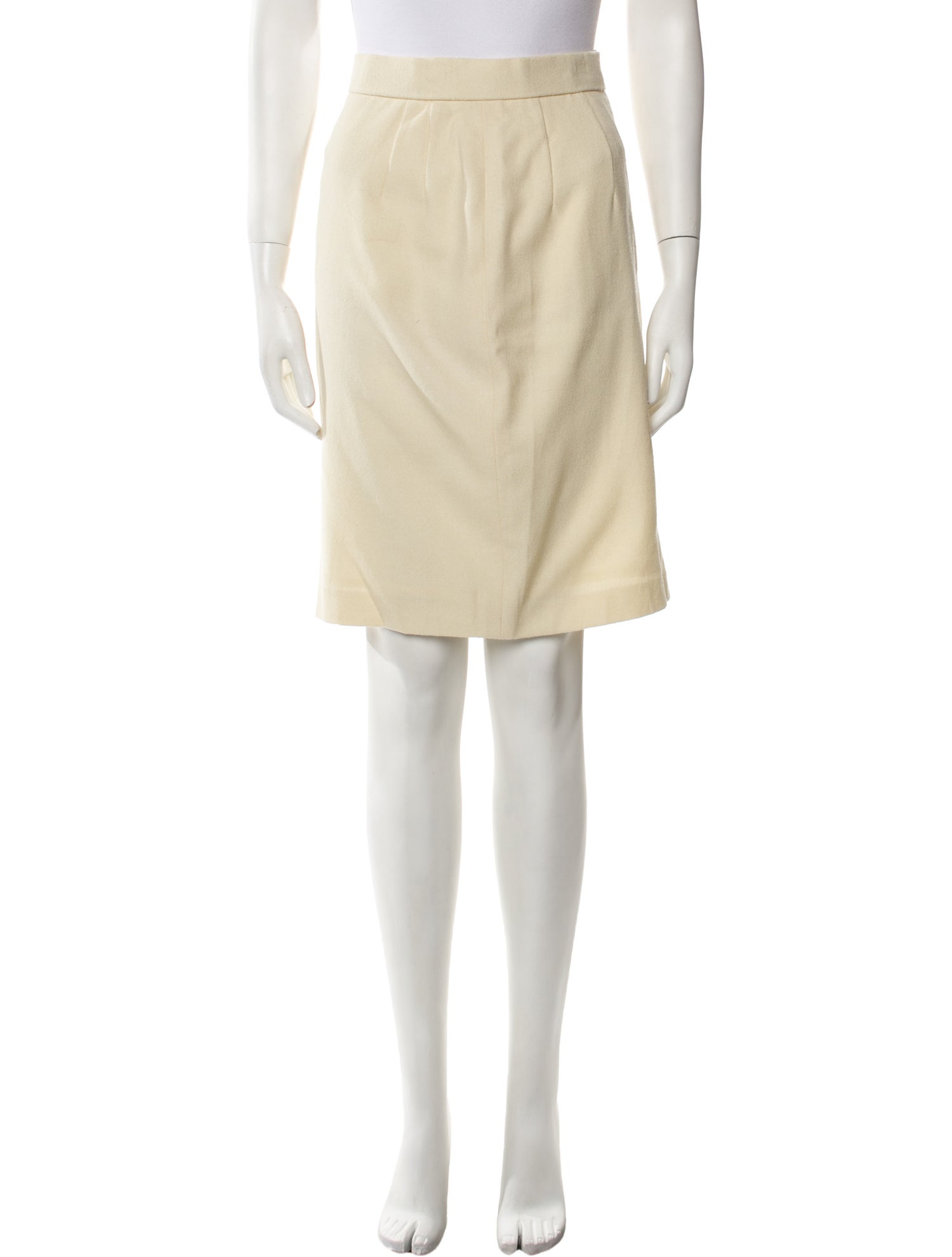 Tomasz Starzewski Wool Knee-Length Skirt