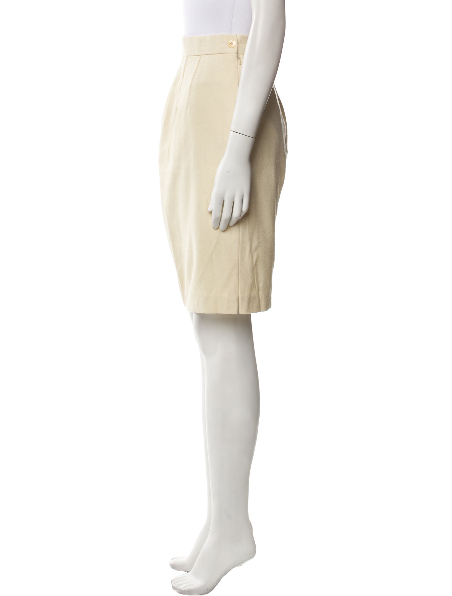Tomasz Starzewski Wool Knee-Length Skirt