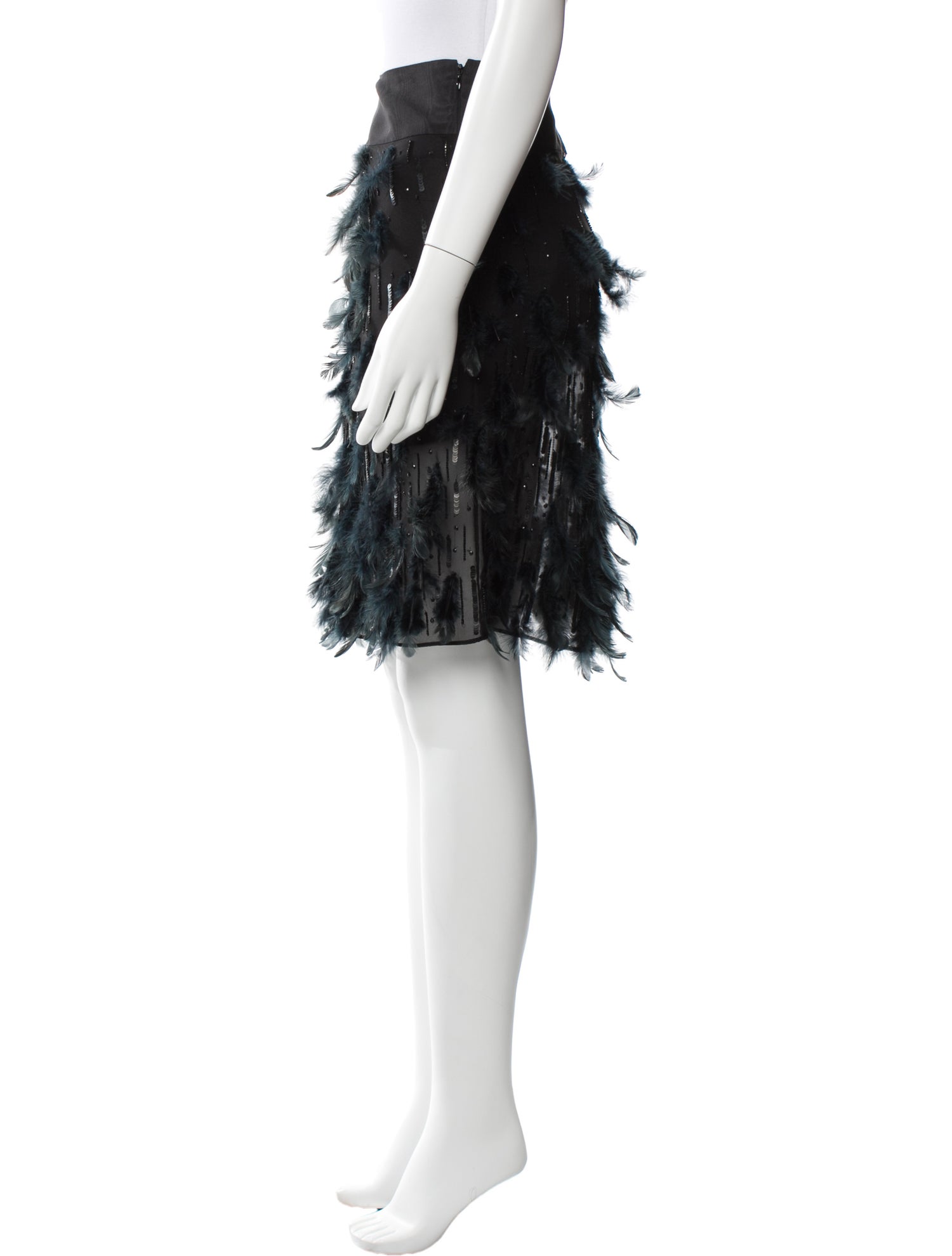 Tomasz Starzewski Sequin Knee-Length Skirt