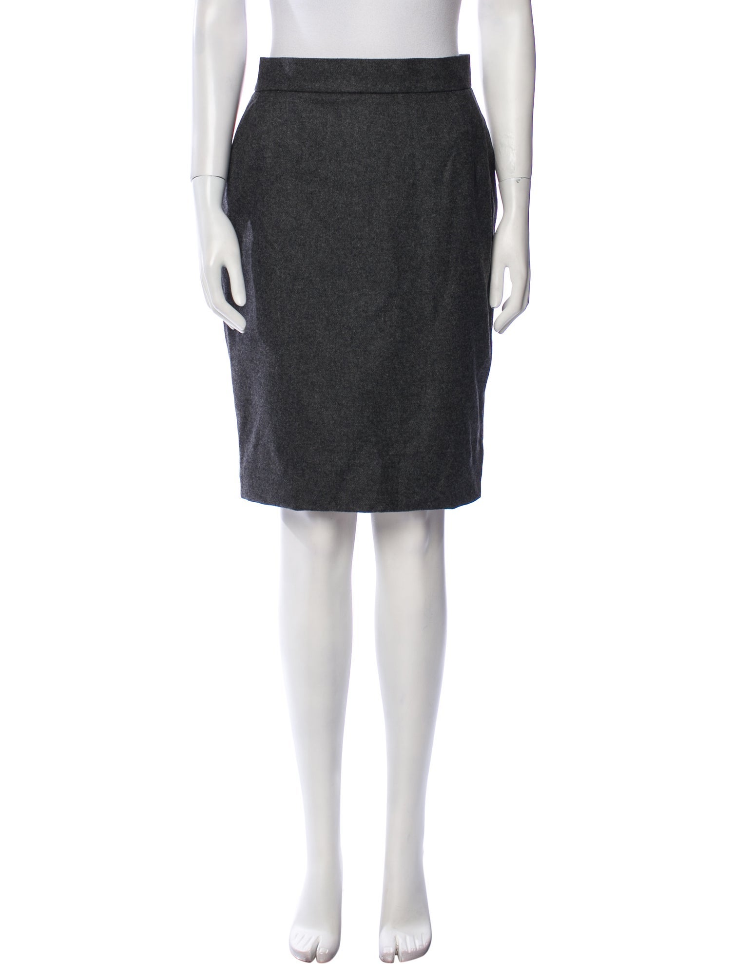 Tomasz Starzewski Wool Knee-Length Skirt