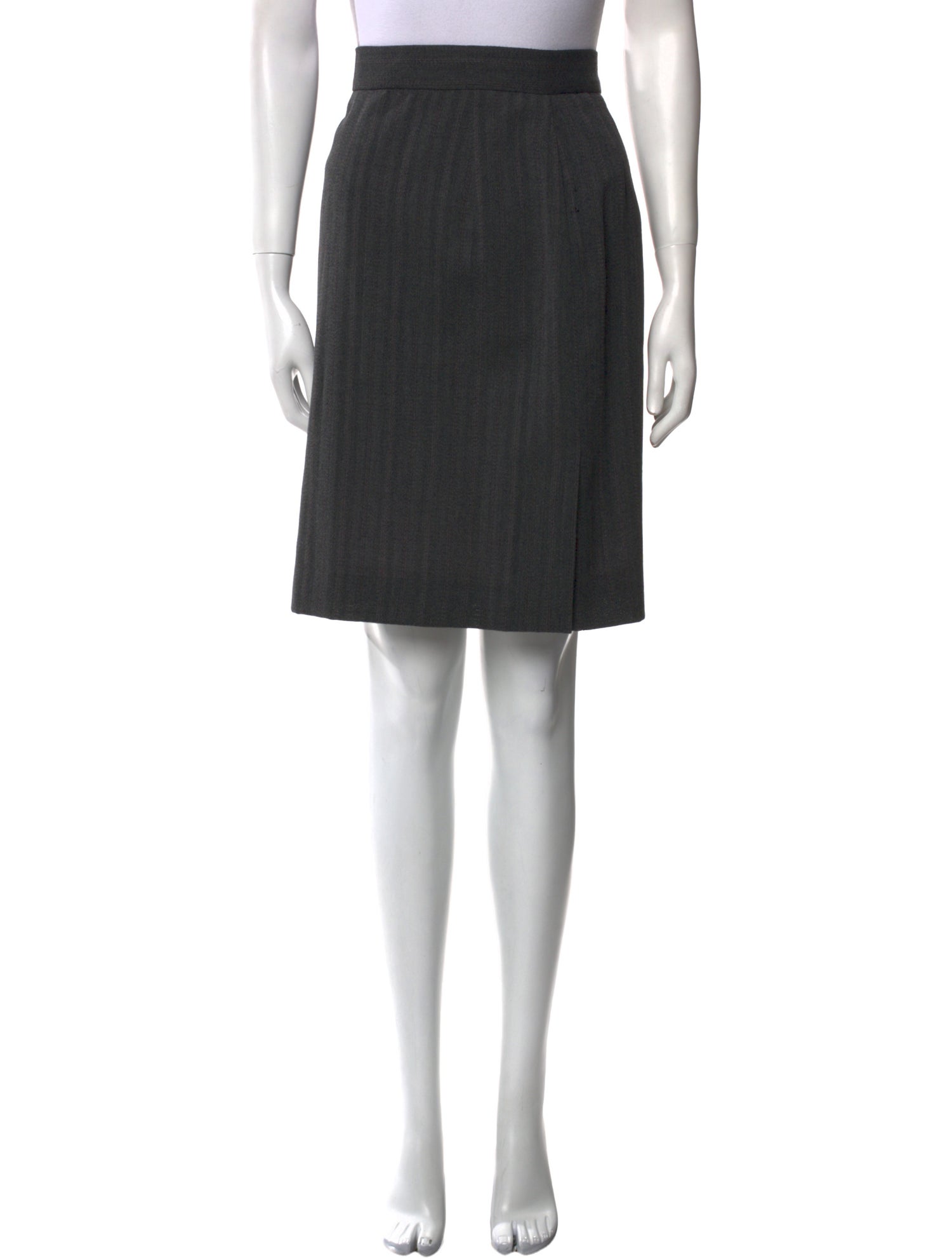 Tomasz Starzewski Wool Knee-Length Skirt