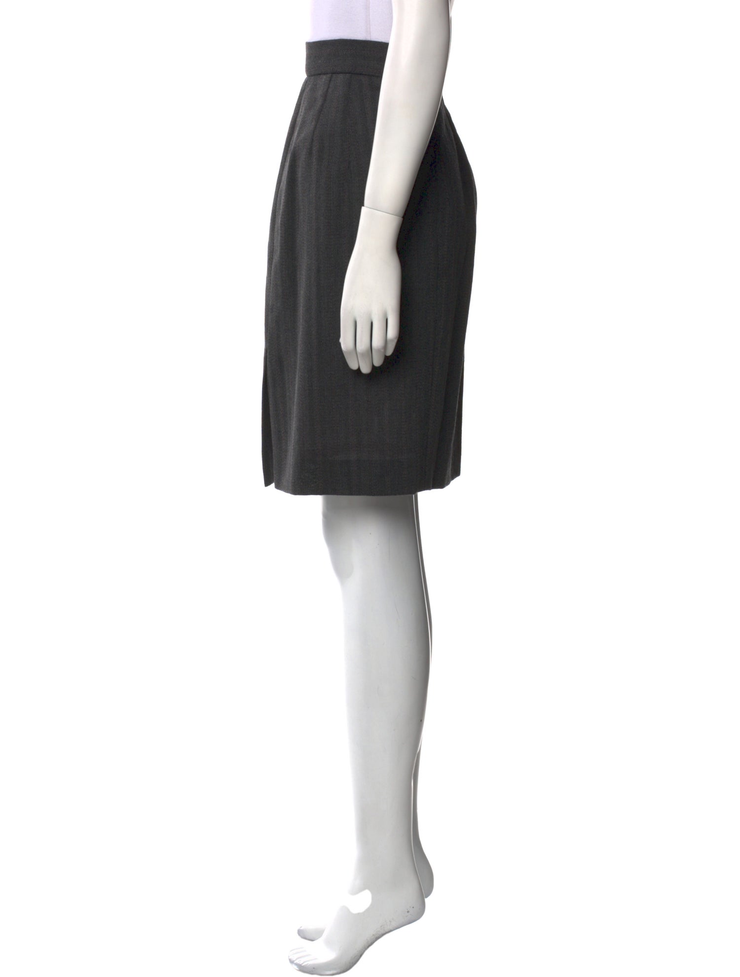 Tomasz Starzewski Wool Knee-Length Skirt