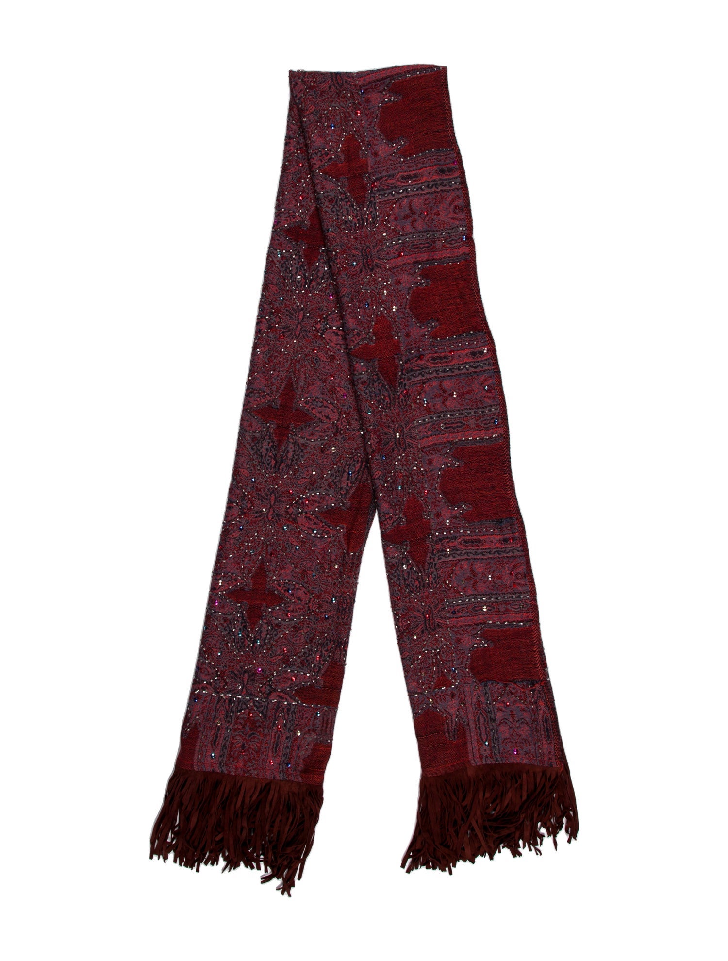 Tomasz Starzewski Wool Printed Scarf