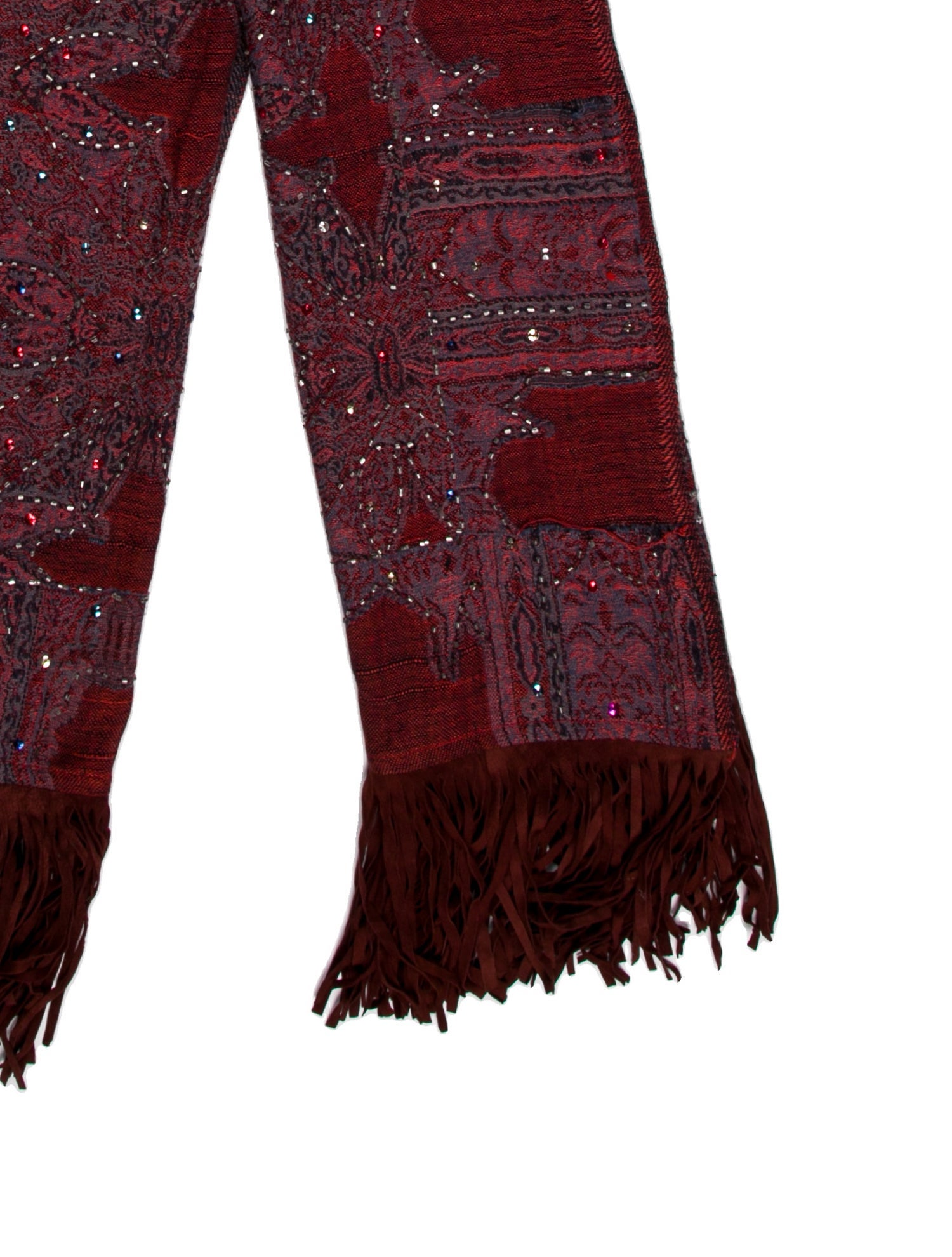 Tomasz Starzewski Wool Printed Scarf