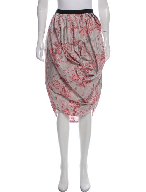 Brock Collection Selena Floral Skirt Pink