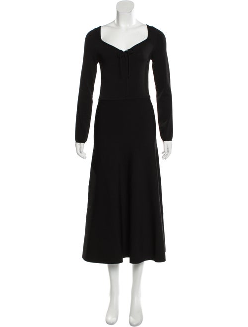 Brock Collection 2018 Midi Dress Black