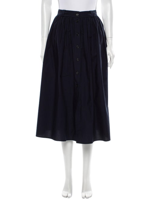 Brock Collection Midi Length Skirt Blue