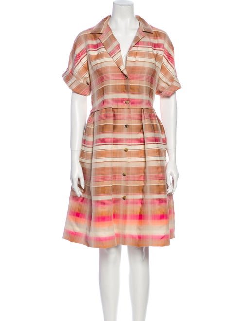Brock Collection Striped Knee-Length Dress