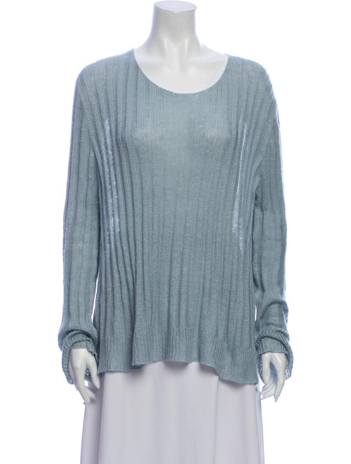 Brock Collection Scoop Neck Sweater Blue