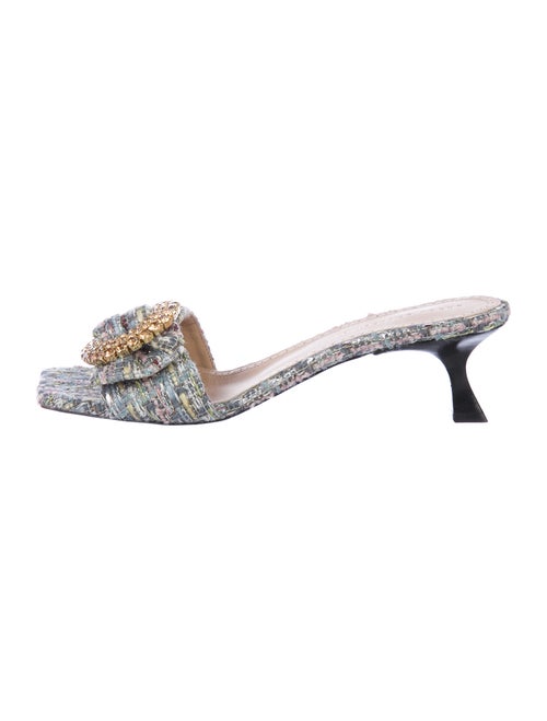 Brock Collection Tweed Pattern Crystal Embellishme
