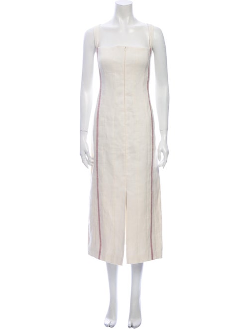 Brock Collection Linen Long Dress