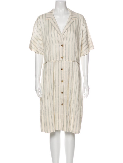 Brock Collection Linen Midi Length Dress