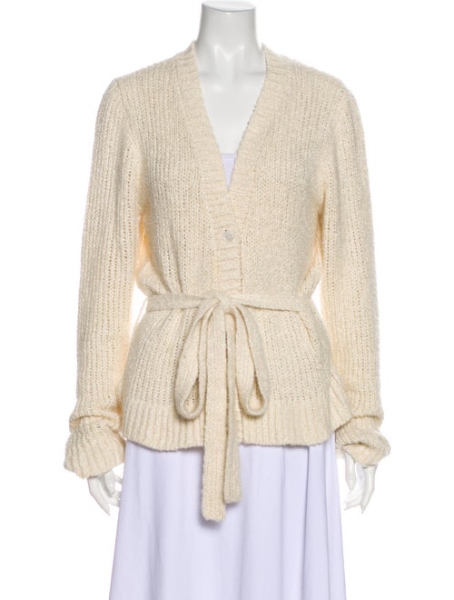 Brock Collection Silk V-Neck Sweater